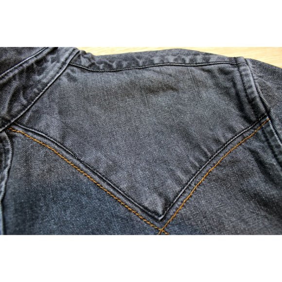 Polaris AUS Denim Jacket • The Mortal Coil • Black • Large • deadstock metalcore - Picture 5 of 7